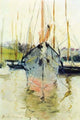Midina at the Entrance to the Isle of Wight - Canvas Poster 20" x 30"