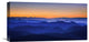 "Misty Mountains" Stretched Canvas Giclee by David Bouscarle, 22x11"