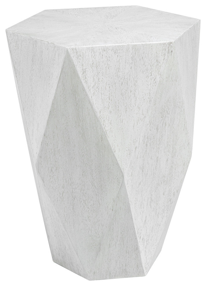 Uttermost Volker White Side table