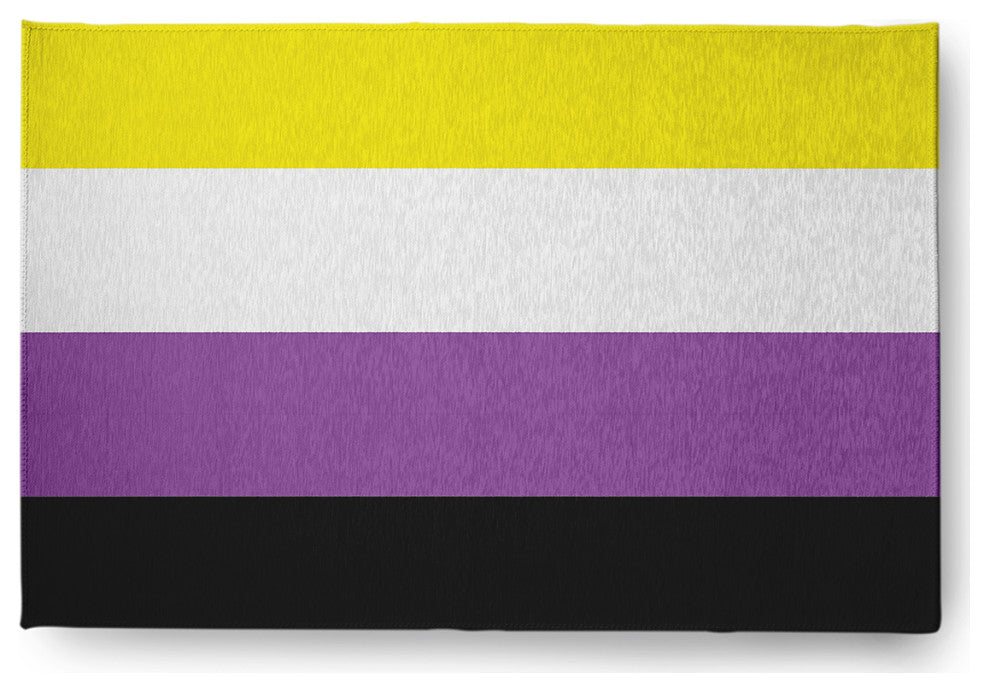 Non-Binary Chenille Rug, Non-Binary, 2'x3'