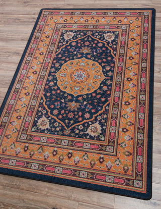 Zanza, Orange, 8' Round