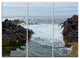 "Splashing Waters to Mossy Rock" Metal Wall Art, 3 Panels, 36"x28"