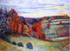 Armand Guillaumin Barnyard Crozant, 18"x27" Wall Decal Print