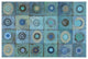 "Underwater Mosaic" Digital Paper Print by Silvia Vassileva, 32"x22"