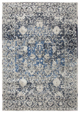 Rizzy Home Panache PN6956 Taupe Motif Area Rug, Rectangular 5'3"x7'6"