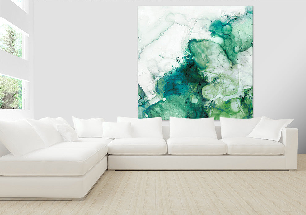 Zen Panel IV Fine Art Giant Canvas Print, 54"x54"