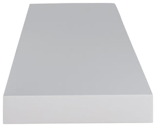 Barney Floating Shelf, Wenge, White, 75