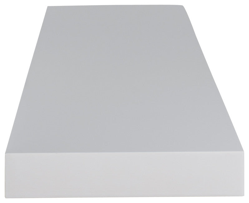 Barney Floating Shelf, Wenge, White, 75