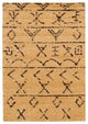Linon Moroccan Atlas Power Loomed Polypropylene 8'x10' Rug in Brown