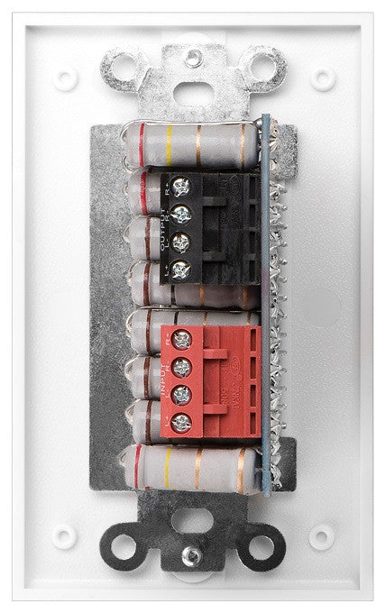 Resistor Based Slider In-Wall Volume Control 150W, White, Almond, Bone