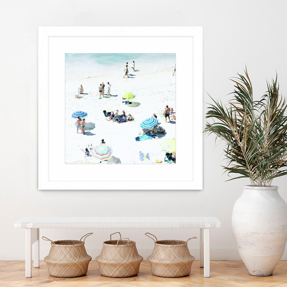 "Happy Days" Matted and Framed 36" x 36"