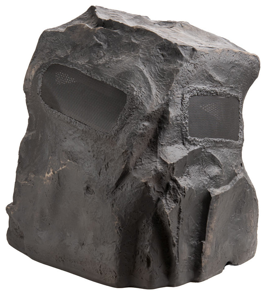8" Omni Rock Single Speaker 360 Degree Outdoor Weather Resistant Slate