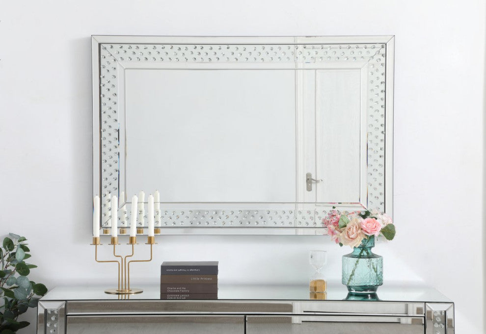 Sofia Crystal Mirror 32"x48"