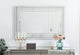 Sofia Crystal Mirror 32"x48"
