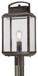 Quoizel BRN9010IB One Light Outdoor Post Mount Byron Imperial Bronze