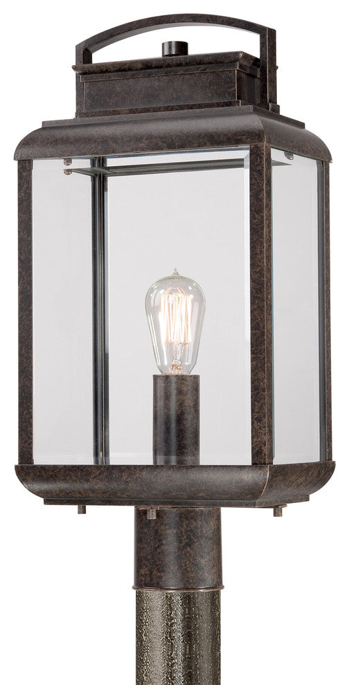 Quoizel BRN9010IB One Light Outdoor Post Mount Byron Imperial Bronze