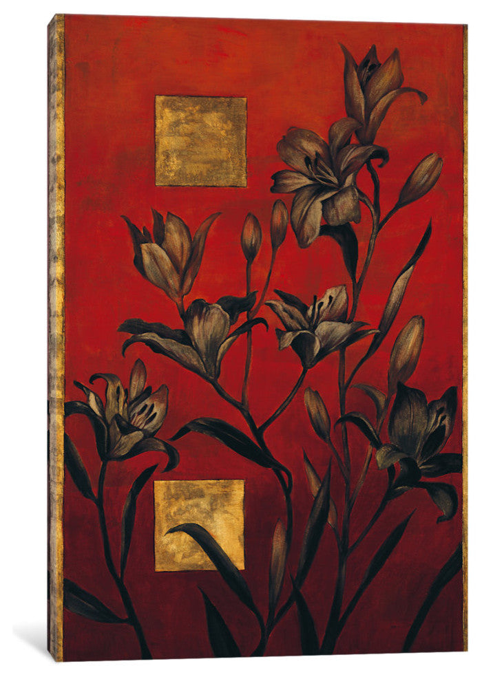 "Evening Silhouette II" by Erin Lange, Canvas Print, 18"x12"