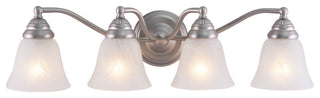 Vaxcel Standford 4-Light Vanity Light Brushed Nickel