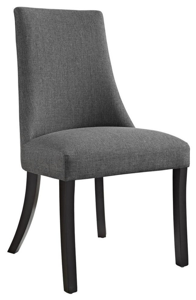 Modern Gray Reverie Dining Side Chair