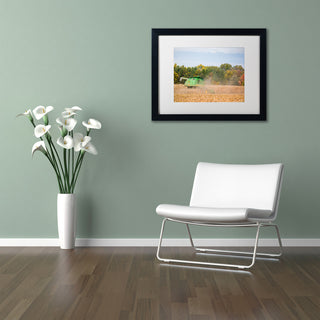 Jason Shaffer 'John Deere' Matted Framed Art, Black Frame, White Mat, 14x11
