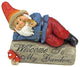 Gideon the Garden Gnome Welcome Sign