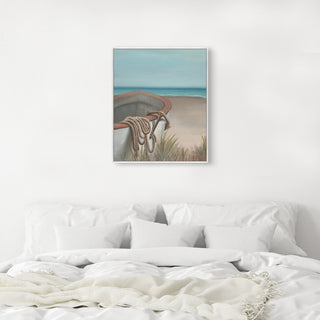 Anchored By Sand, 24 x 29
