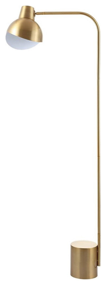 Safavieh Violetta Floor Lamp in Brass and Gold