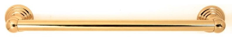 Alno Towel Bar, Polished Brass