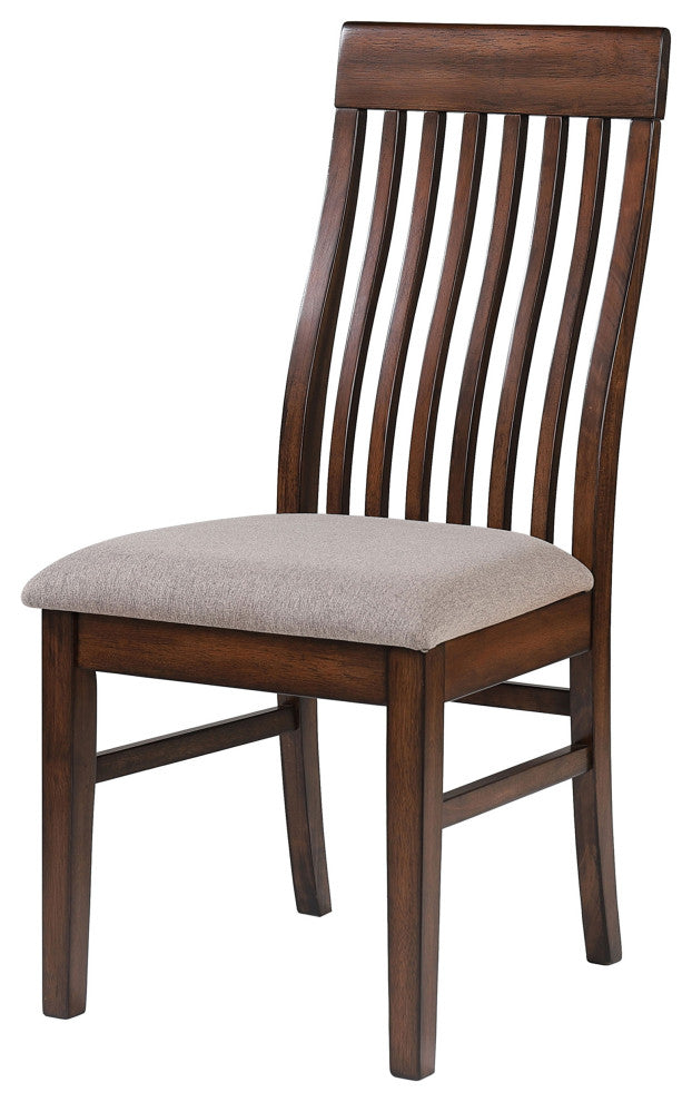 Briarwood Wood Dining Side Chair Mango Oak, Set of 2