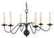 Heritage Chandelier, Black