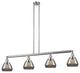 Innovations Lighting 214-Sn-S-G173 4 Light 48" Adjustable Island Light