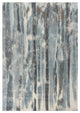 3' X 5' Teal Abstract Area Rug