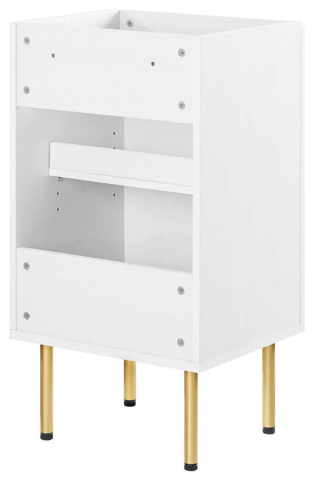 Chaucer 18" Bathroom Vanity Cabinet (Sink Basin Not Included) - White