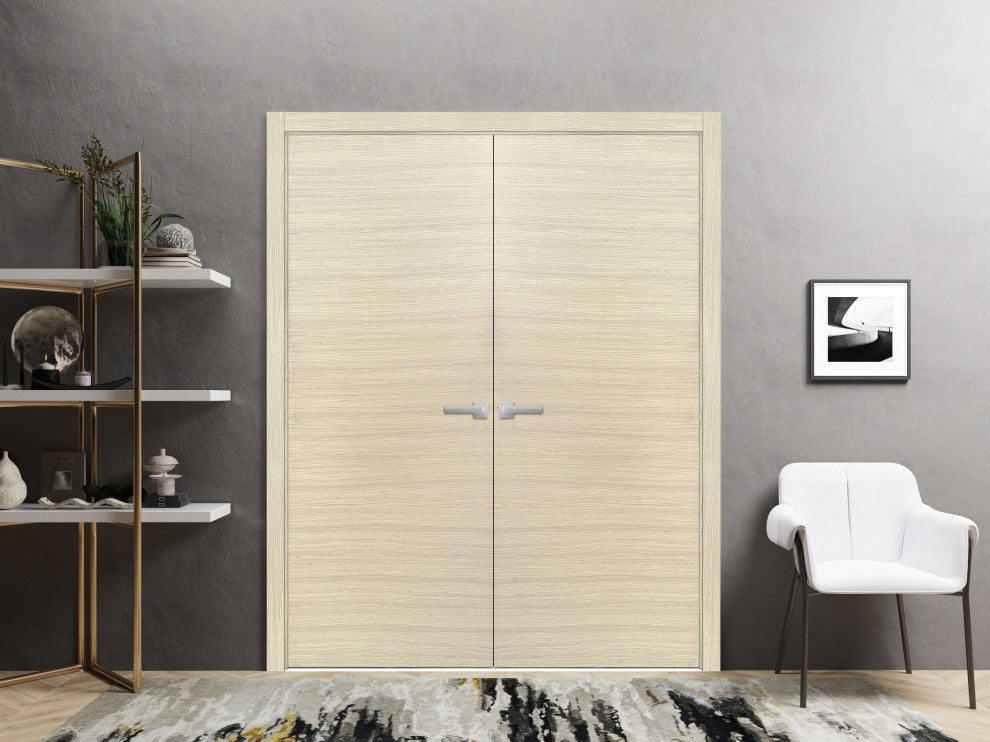 Slab Barn Door Panel 36 x 84 | Planum 0010 Natural Veneer
