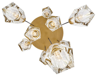 Fredrick Ramond Cosette Large Adjustable Pendant, Heritage Brass
