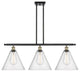 Innovations 516-3I-BAB-GBC-124-LED 3 Light Island Light, Black Antique Brass