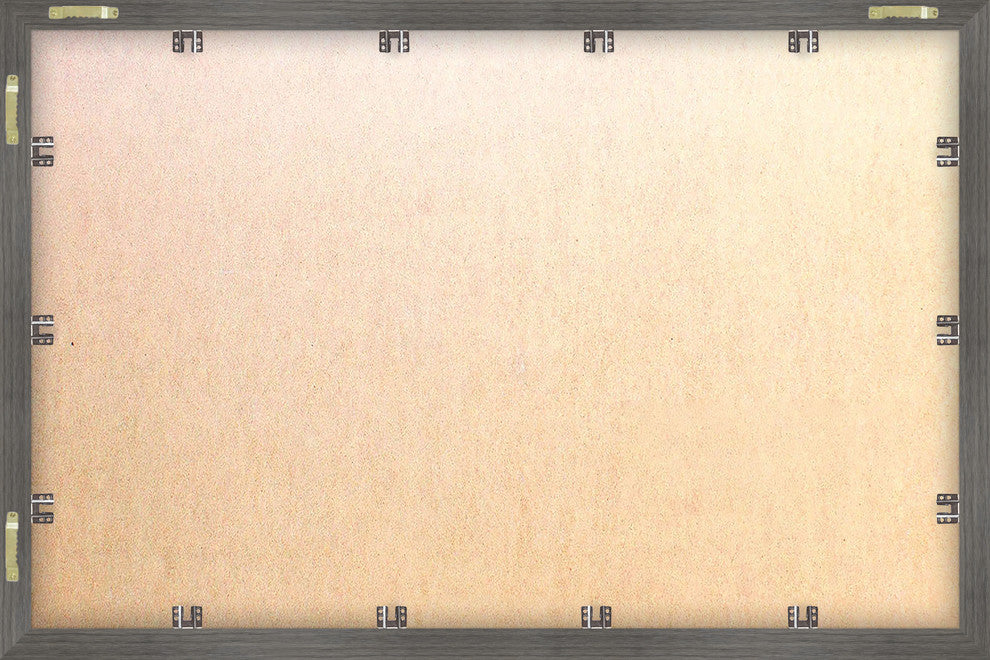 "Shark Types II" Framed Painting Print, 18"x12"