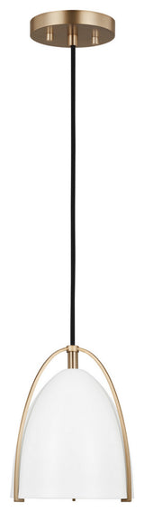 Visual Comfort Studio 6151801-848 1-Light Mini-Pendant, Norman