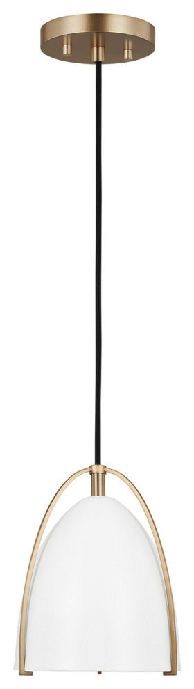 Visual Comfort Studio 6151801-848 1-Light Mini-Pendant, Norman