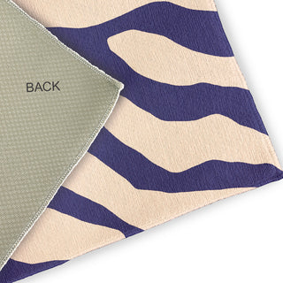 5' x 7' Animal Stripe Spring Chenille Indoor/Outdoor Rug