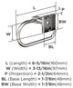 Amerock Appoint Traditional Single Post Toilet Paper Holder, Chrome