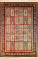 6'x4' Red Tabriz Pure Silk Area Rug Carpet Tree of Life Oriental Hand Knotted