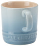 Le Creuset Stoneware Espresso Mug, 100 ml, Coastal Blue