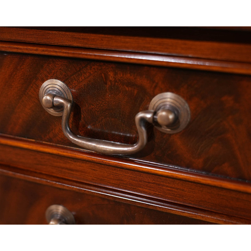 Mahogany Turned Leg Table