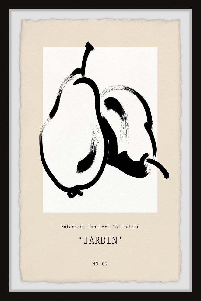 "Jardin" Framed Painting Print, 30x45