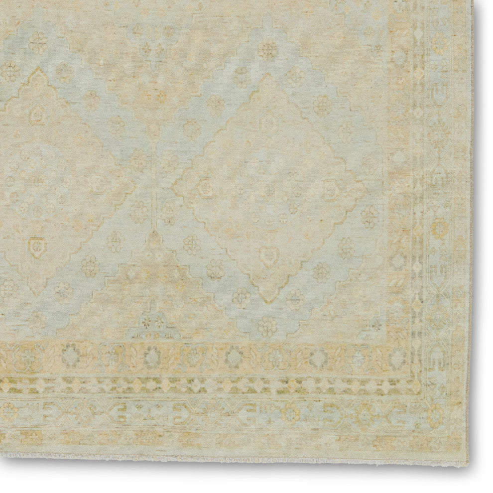 Jaipur Living Winn Trellis Blue/ Green Runner Rug 2'6"X8'