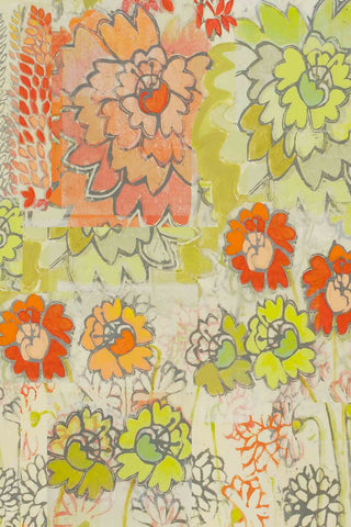 "Big Orange III" Painting Print on Wrapped Canvas