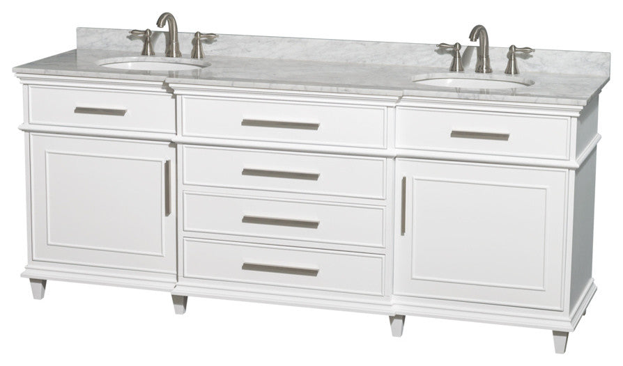 Berkeley 80" Double Bathroom Vanity
