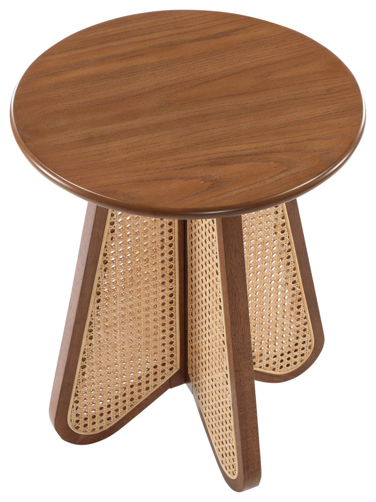 Butterfly End Table, Walnut