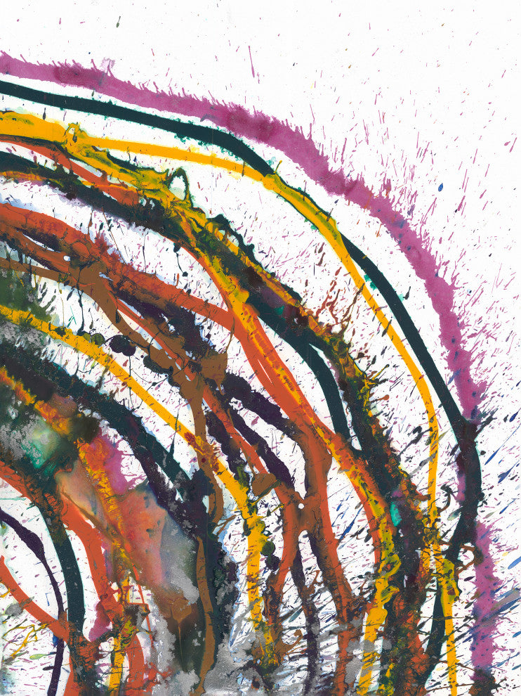 36x48 Couleurs Primaries IV, Unframed Artwork